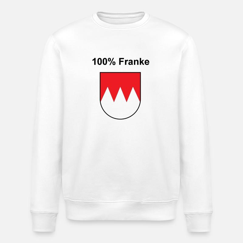 100% Franke - Stanley/Stella Unisex Bio-Sweatshirt ROLLER - Weiß