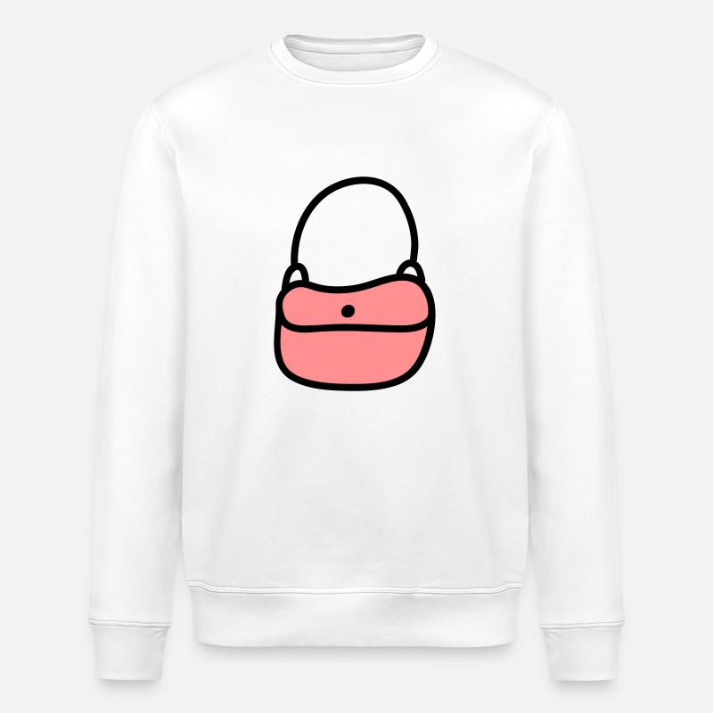 Sac à main - Sweat bio ROLLER Stanley/Stella Unisexe - blanc