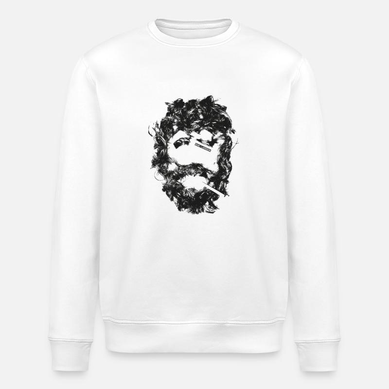 Bearded in Bangkok - Stanley/Stella Unisex Bio-Sweatshirt ROLLER - Weiß