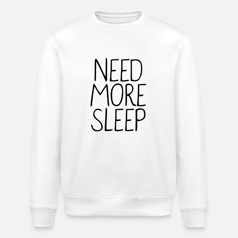 Schlaf - Stanley/Stella Unisex Bio-Sweatshirt ROLLER - Weiß