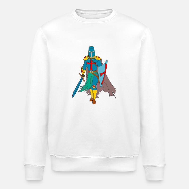 Ritter - Stanley/Stella Unisex Bio-Sweatshirt ROLLER - Weiß