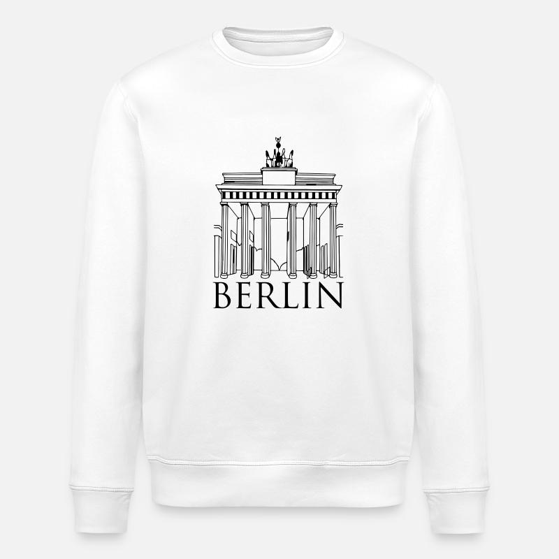 berlin - Stanley/Stella Unisex Bio-Sweatshirt ROLLER - Weiß