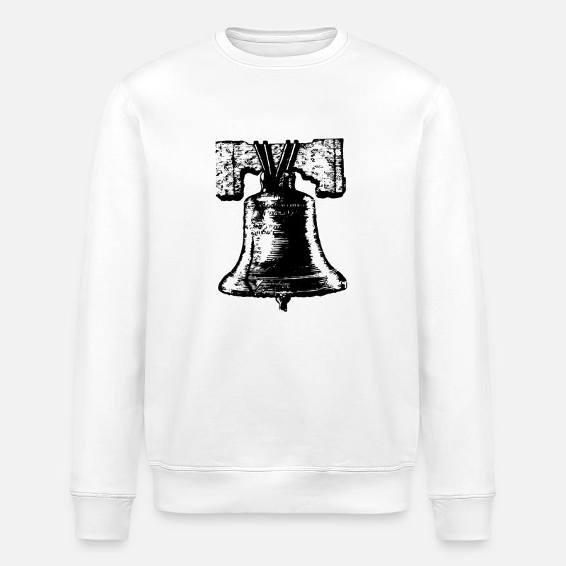 Bell jar - Stanley/Stella ROLLER Unisex Organic Sweatshirt - white