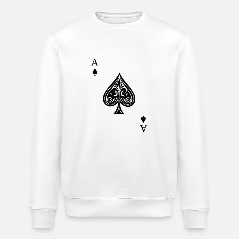 ace - Stanley/Stella Unisex Bio-Sweatshirt ROLLER - Weiß