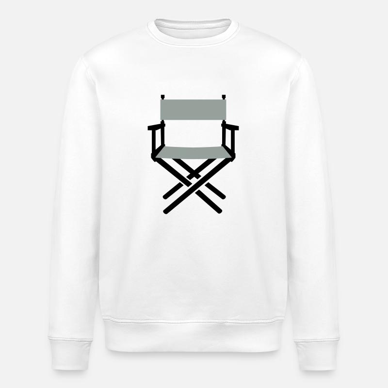 Stuhl - Stanley/Stella Unisex Bio-Sweatshirt ROLLER - Weiß