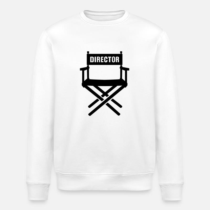 Chaise - Sweat bio ROLLER Stanley/Stella Unisexe - blanc