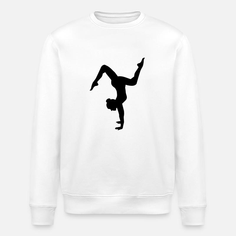 Gymnastique - Sweat bio ROLLER Stanley/Stella Unisexe - blanc