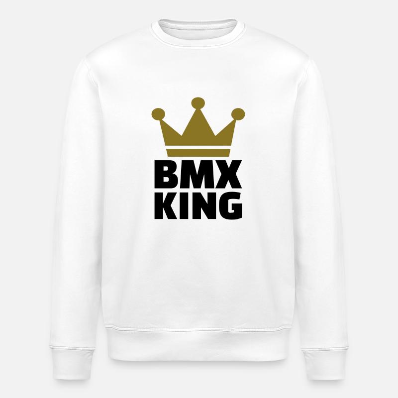 BMX - Stanley/Stella Unisex Bio-Sweatshirt ROLLER - Weiß
