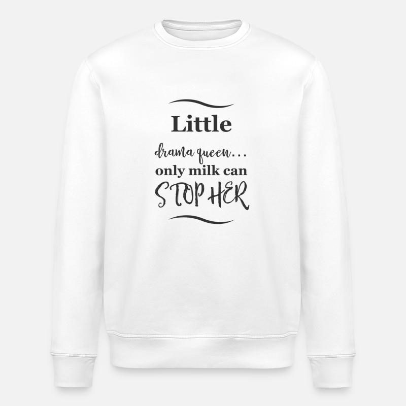 babysprüche - Stanley/Stella Unisex Bio-Sweatshirt ROLLER - Weiß