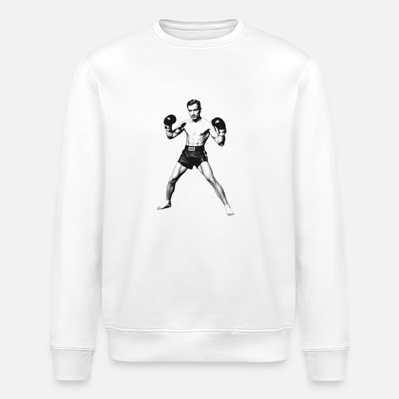 Boxer - Stanley/Stella ROLLER Unisex Organic Sweatshirt - white