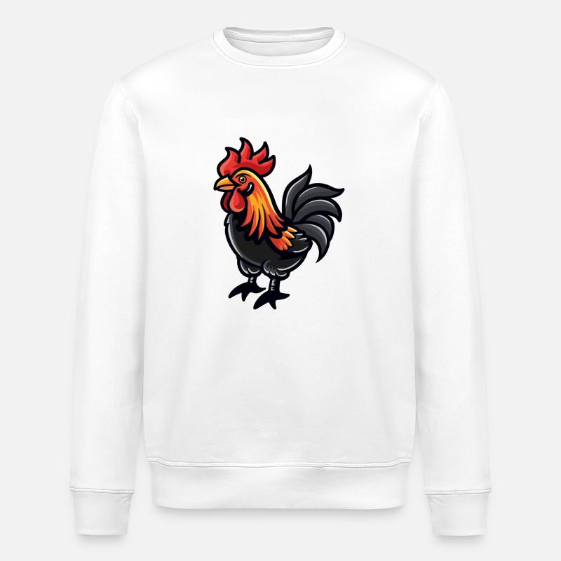 hahn - Stanley/Stella Unisex Bio-Sweatshirt ROLLER - Weiß
