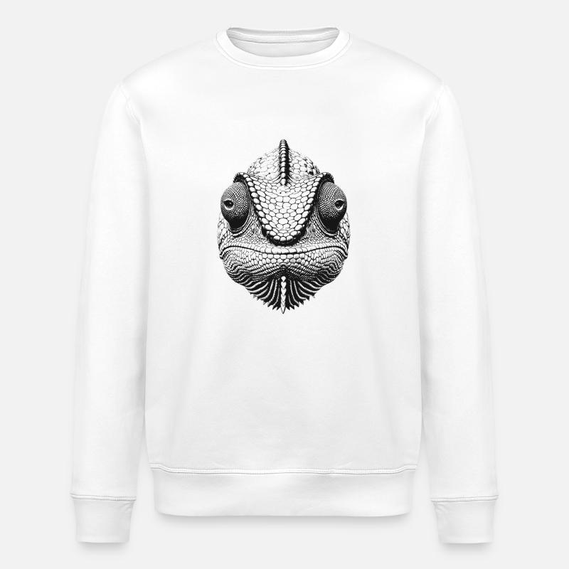 Chameleon - Stanley/Stella ROLLER Unisex Organic Sweatshirt - white