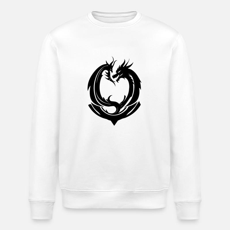 Dragon - Sweat bio ROLLER Stanley/Stella Unisexe - blanc