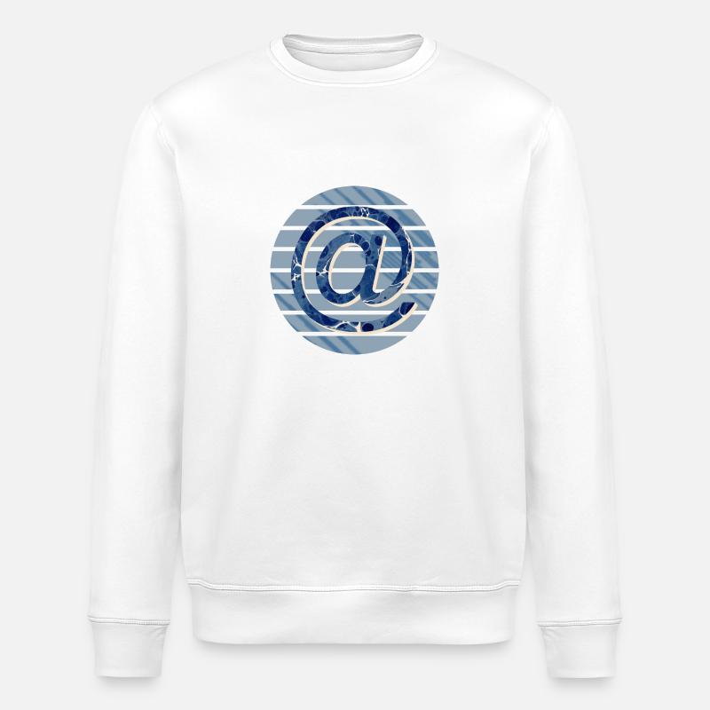 et e 12 - Stanley/Stella ROLLER Unisex Organic Sweatshirt - white