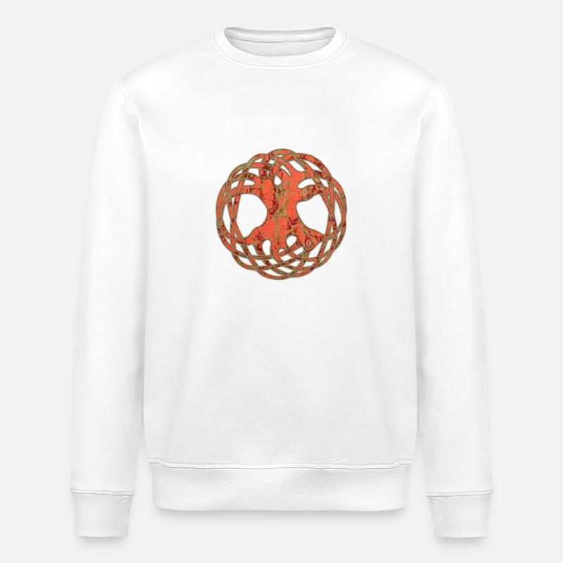 Celtique Arborvitae E 213 - Sweat bio ROLLER Stanley/Stella Unisexe - blanc