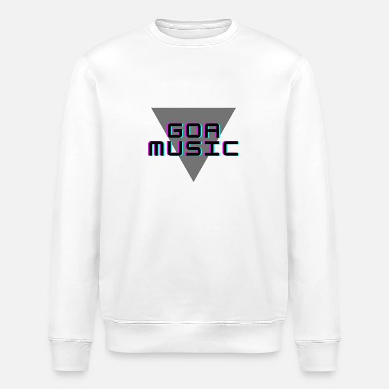 Imprimés pour mélomanes, musique, tendance - Sweat bio ROLLER Stanley/Stella Unisexe - blanc