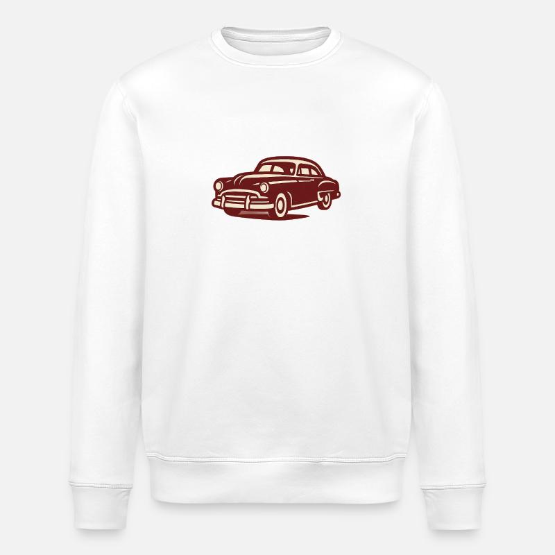Oldtimer - Stanley/Stella Unisex Bio-Sweatshirt ROLLER - Weiß