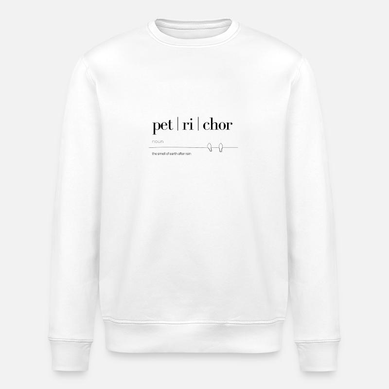Der Gerich von Regen - Stanley/Stella Unisex Bio-Sweatshirt ROLLER - Weiß