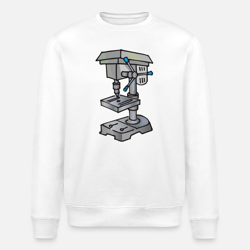 Vice - machine de forage vice - Sweat bio ROLLER Stanley/Stella Unisexe - blanc