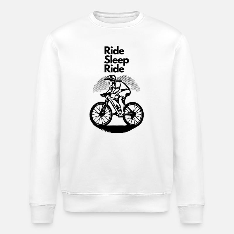 Passion VTT - Sweat bio ROLLER Stanley/Stella Unisexe - blanc