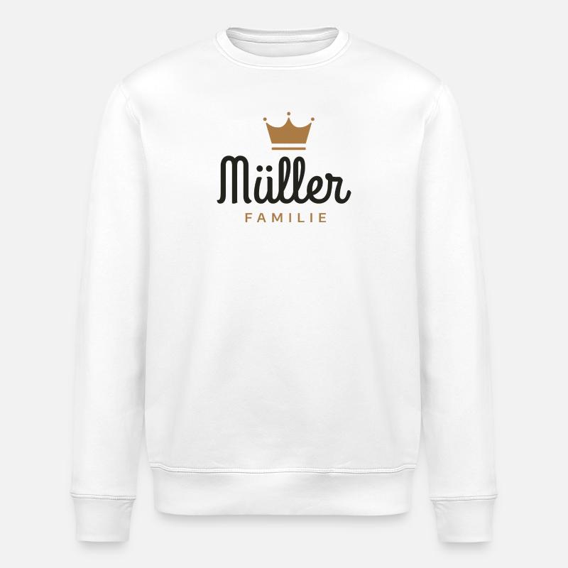 Müller-Familie - Stanley/Stella Unisex Bio-Sweatshirt ROLLER - Weiß