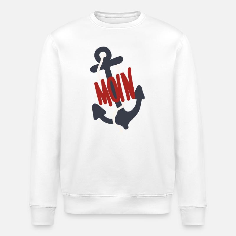 Anker - Stanley/Stella Unisex Bio-Sweatshirt ROLLER - Weiß