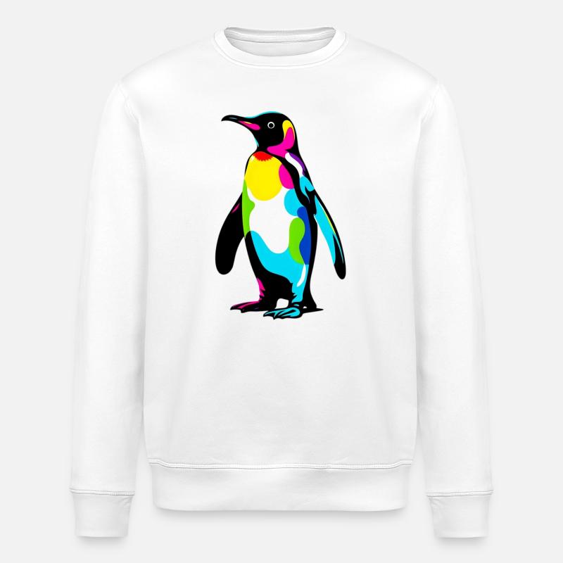 Pingouin - Sweat bio ROLLER Stanley/Stella Unisexe - blanc