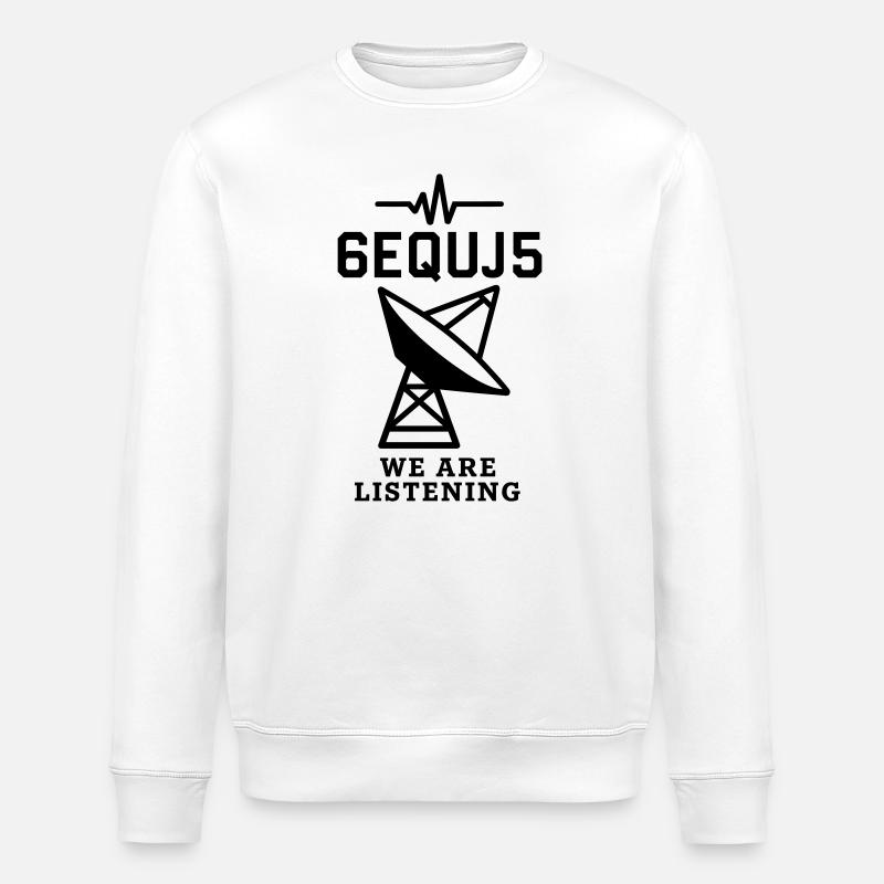 WOW! Signal - Stanley/Stella Unisex Bio-Sweatshirt ROLLER - Weiß