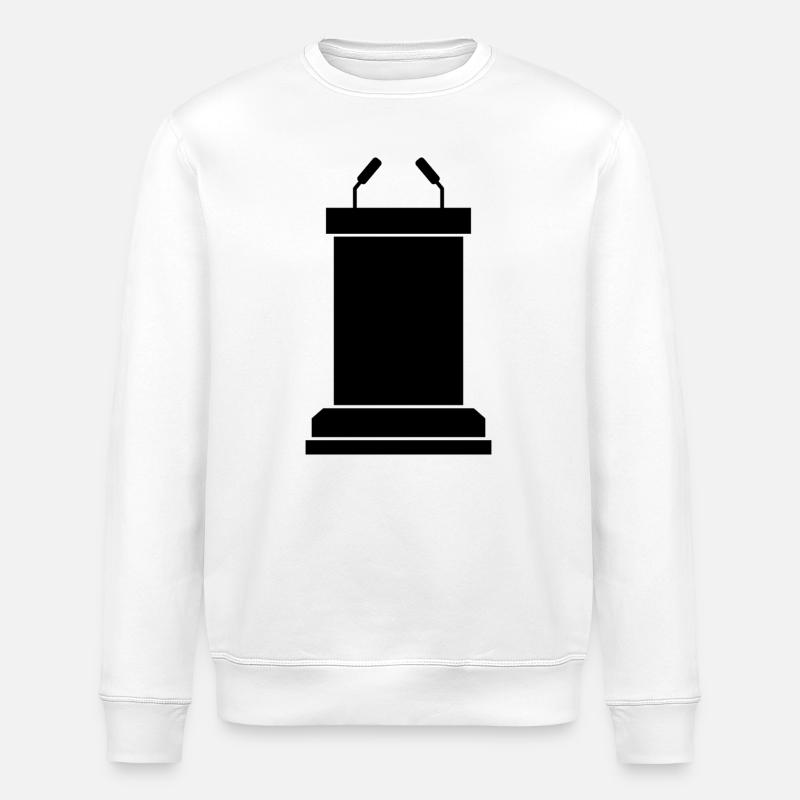 Podiumsphase - Stanley/Stella Unisex Bio-Sweatshirt ROLLER - Weiß