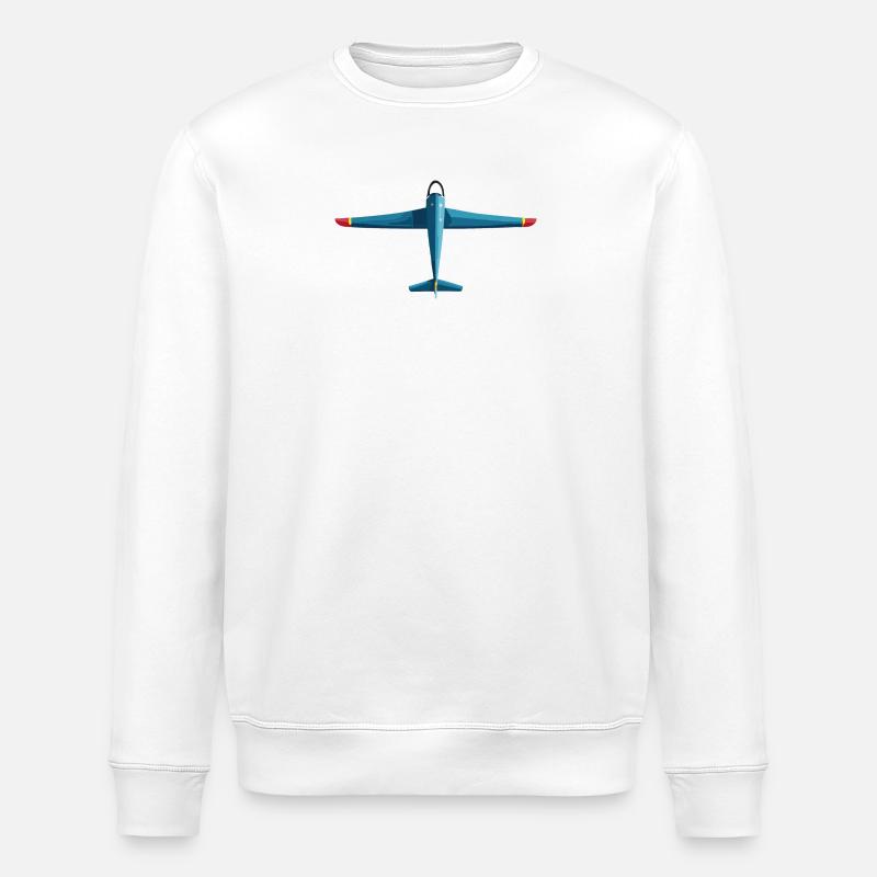 BlueRedtip - Stanley/Stella ROLLER Unisex Organic Sweatshirt - white