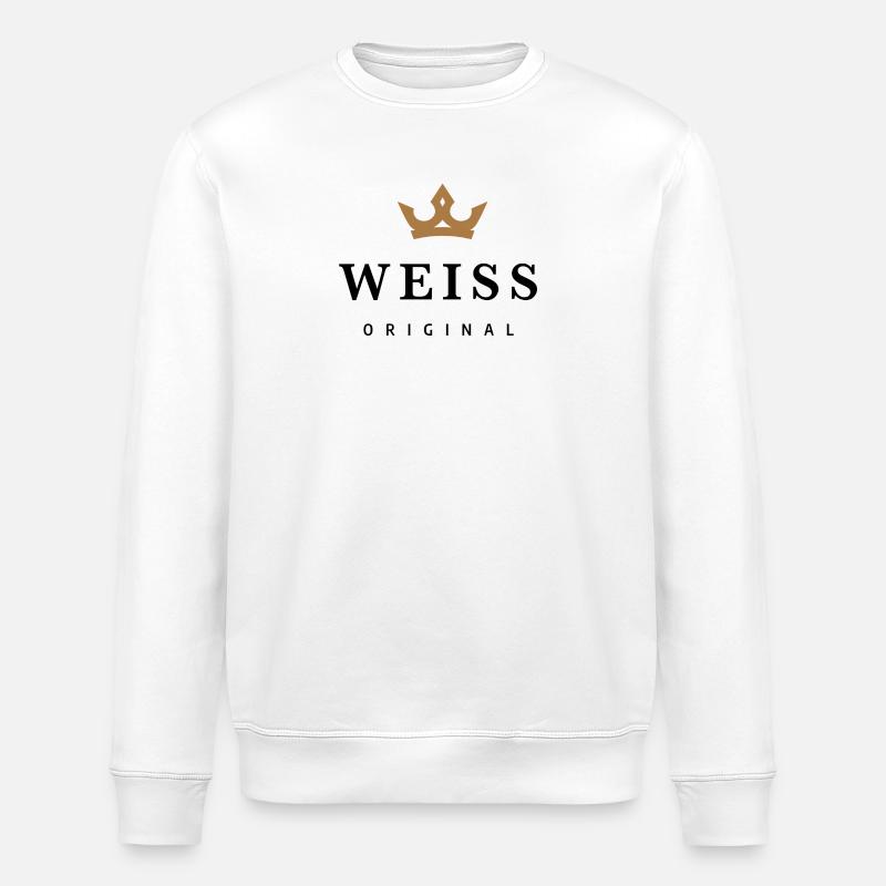 Blanc - Sweat bio ROLLER Stanley/Stella Unisexe - blanc