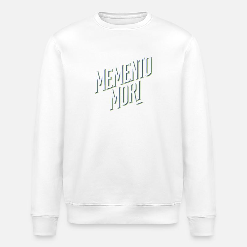 Memento mori - Sweat bio ROLLER Stanley/Stella Unisexe - blanc