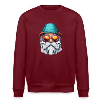 Gartenzwerg / Märchenland / Kobold / Gnom / Logo - Stanley/Stella Unisex Bio-Sweatshirt ROLLER - Weiß - Vorne - Nik (191cm)