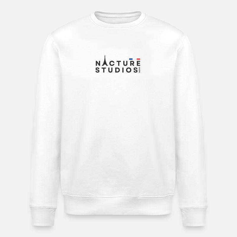 Nicture Studios Paris - Stanley/Stella ROLLER Unisex Organic Sweatshirt - white