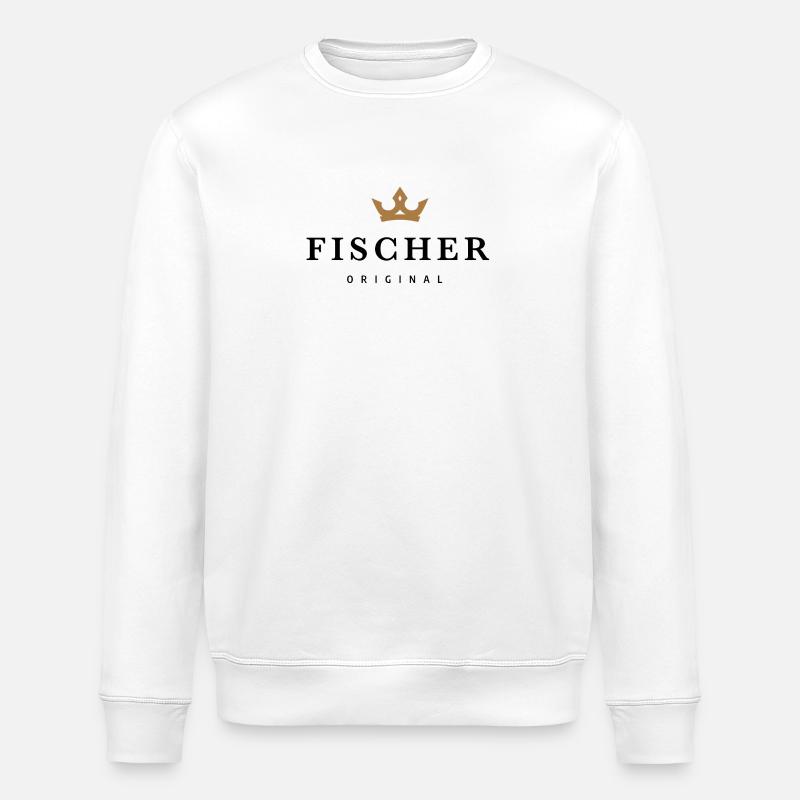 Fischer - Stanley/Stella Unisex Bio-Sweatshirt ROLLER - Weiß