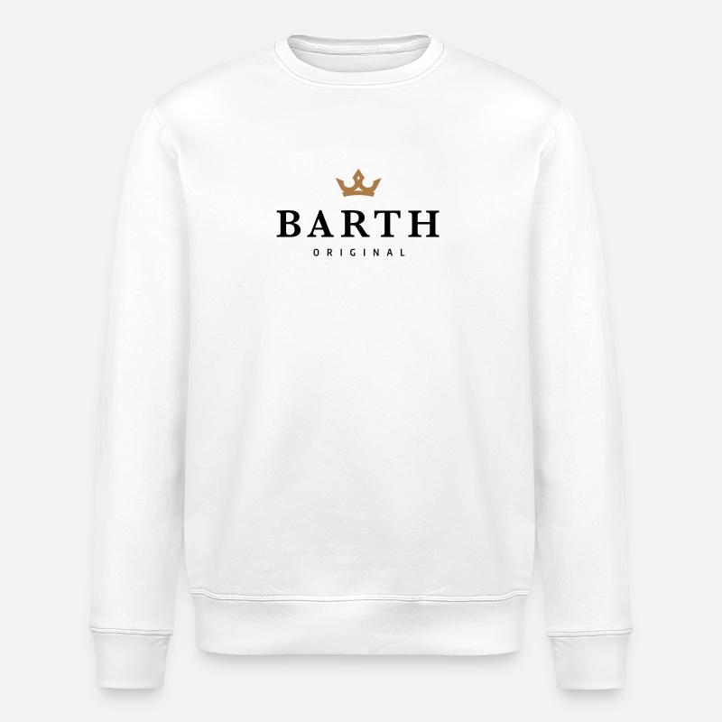 Barth - Stanley/Stella Unisex Bio-Sweatshirt ROLLER - Weiß