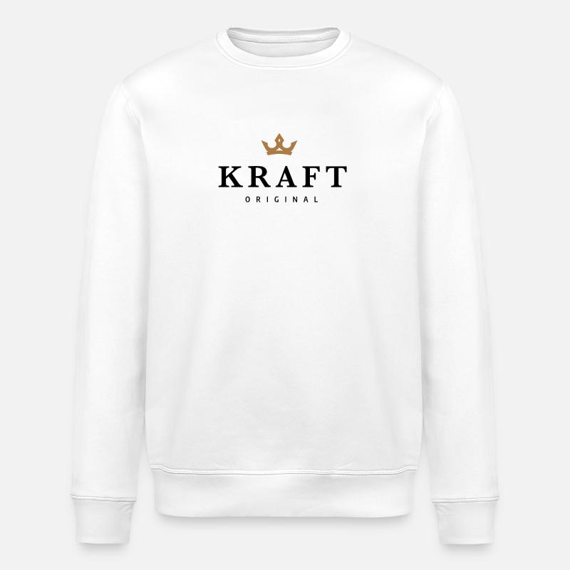 Kraft - Stanley/Stella Unisex Bio-Sweatshirt ROLLER - Weiß
