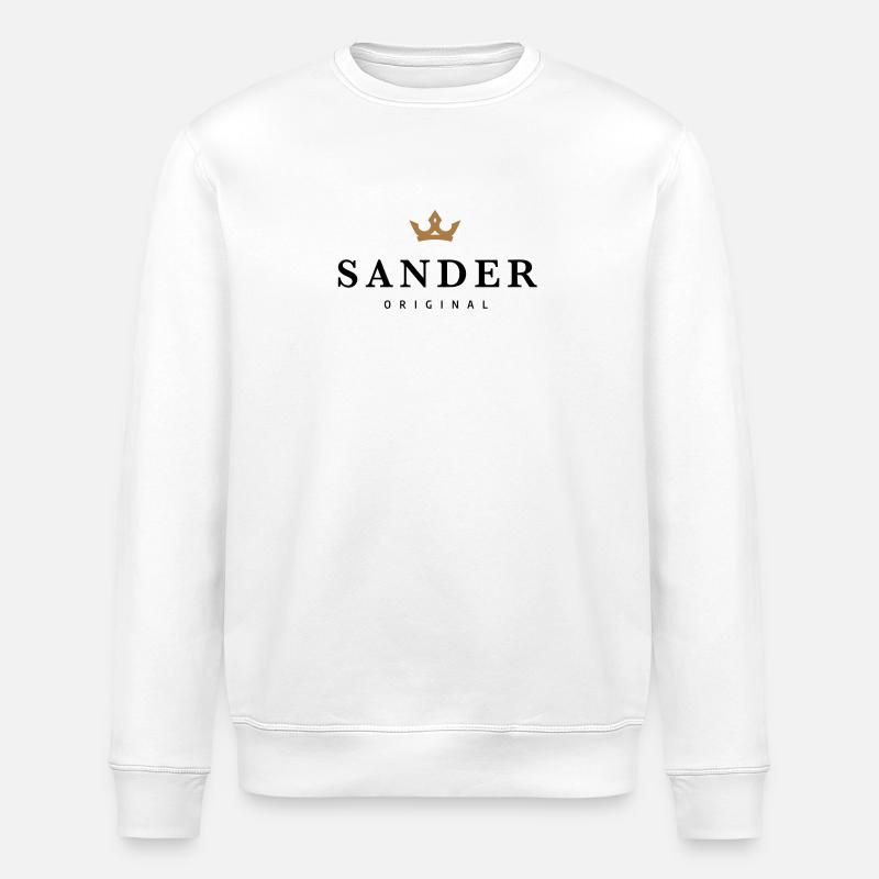 Sander - Stanley/Stella Unisex Bio-Sweatshirt ROLLER - Weiß