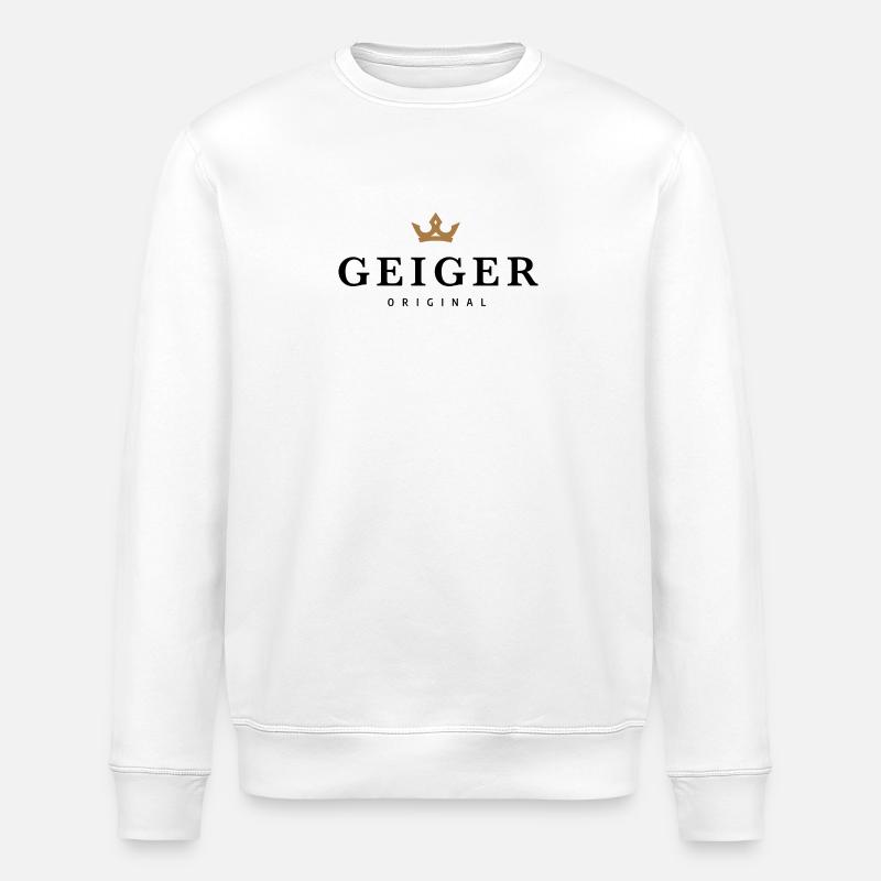 Geiger - Stanley/Stella Unisex Bio-Sweatshirt ROLLER - Weiß