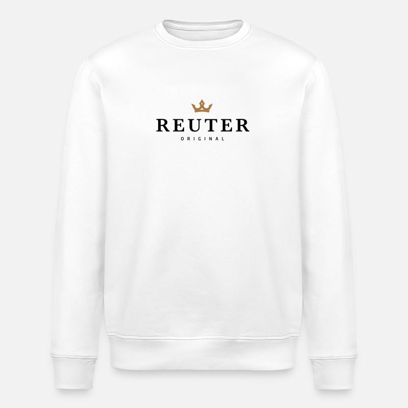 Reuter - Sweat bio ROLLER Stanley/Stella Unisexe - blanc