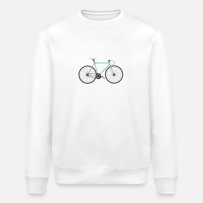 Cycling - Sweat bio ROLLER Stanley/Stella Unisexe - blanc