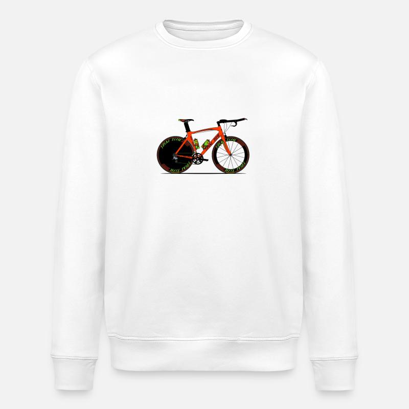 Testversion Trial Bike - Stanley/Stella Unisex Bio-Sweatshirt ROLLER - Weiß