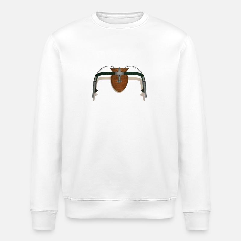 Vélo Hunter - Sweat bio ROLLER Stanley/Stella Unisexe - blanc