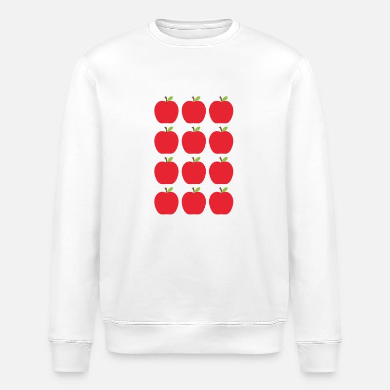 Äpfel - Stanley/Stella Unisex Bio-Sweatshirt ROLLER - Weiß