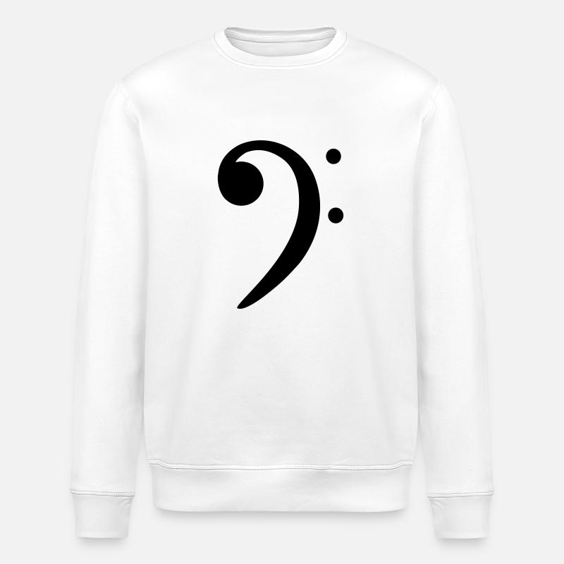 clé - clef - Sweat bio ROLLER Stanley/Stella Unisexe - blanc