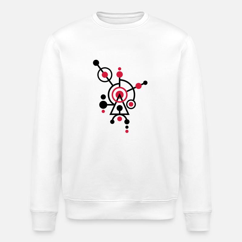KORNKREIS 12 - Stanley/Stella Unisex Bio-Sweatshirt ROLLER - Weiß