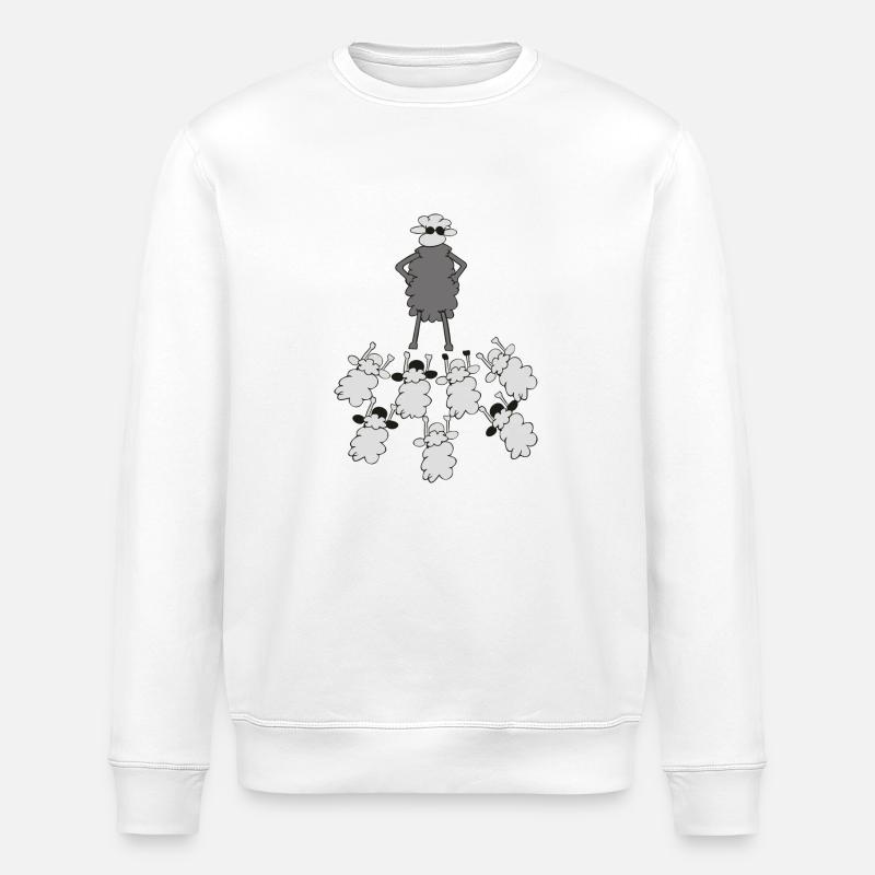 Digne d'adoration - Sweat bio ROLLER Stanley/Stella Unisexe - blanc
