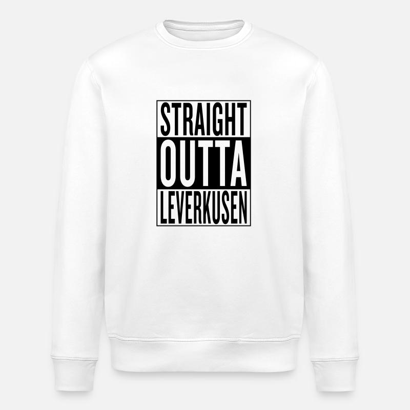 Leverkusen - Stanley/Stella Unisex Bio-Sweatshirt ROLLER - Weiß