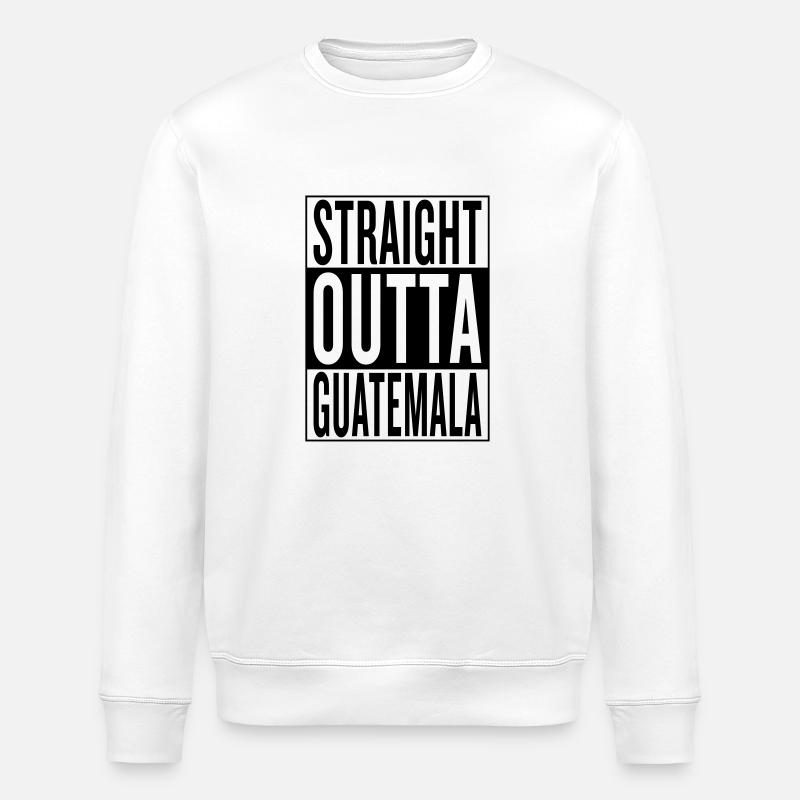 Guatemala - Stanley/Stella ROLLER Unisex Organic Sweatshirt - white