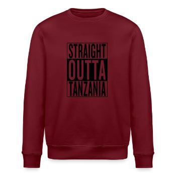Tanzania - Stanley/Stella Unisex Bio-Sweatshirt ROLLER - Weiß - Vorne - Nik (191cm)
